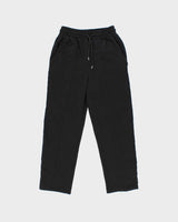McQ Alexander Mcqueen Embroidered Heavyweight Cotton Tracksuit Bottoms - XS