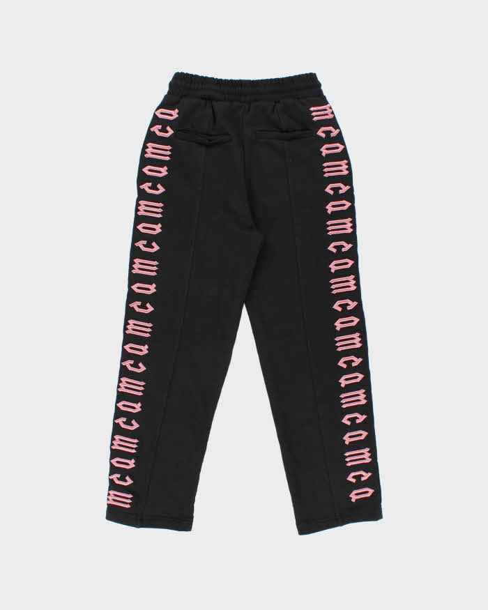 McQ Alexander Mcqueen Embroidered Heavyweight Cotton Tracksuit Bottoms - XS