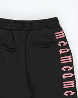 McQ Alexander Mcqueen Embroidered Heavyweight Cotton Tracksuit Bottoms - XS
