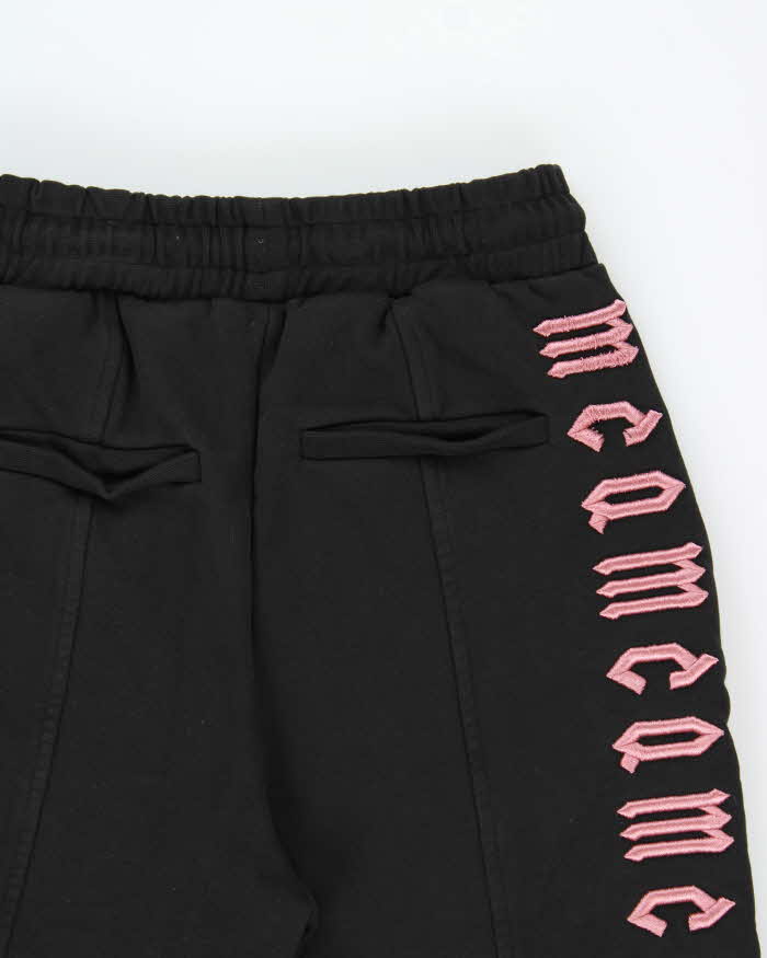 McQ Alexander Mcqueen Embroidered Heavyweight Cotton Tracksuit Bottoms - XS