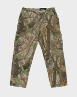 Vintage 1990s Natural Habitat Made In Canada Realtree Camo Wide Leg Cargo Trousers - W36 L30