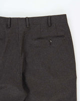 Vintage Pal Zileri Wool Cashmere Blend Relaxed Straight Leg Suit Trousers - W36 L30