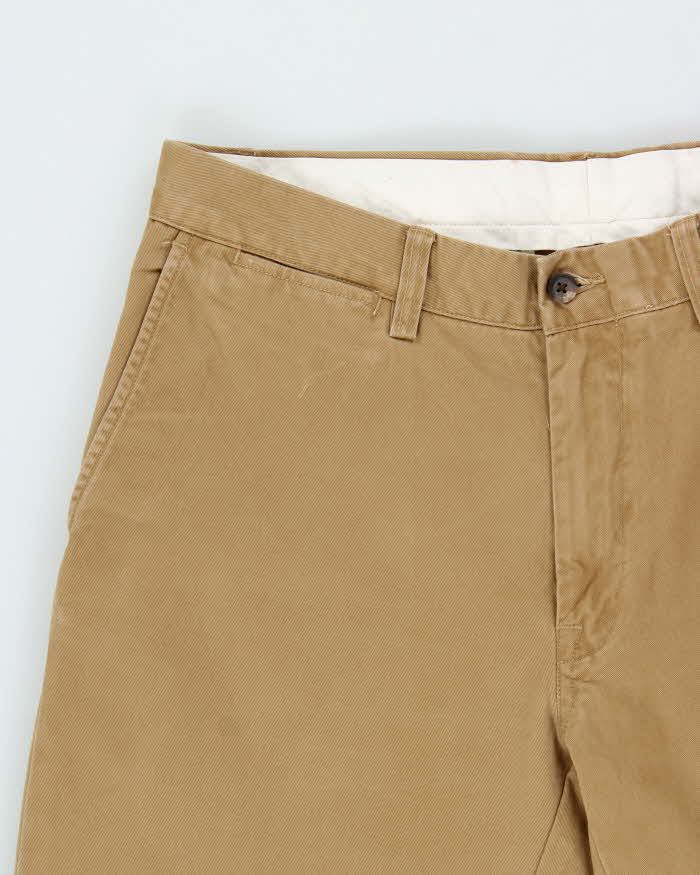 Vintage Polo Ralph Lauren Khaki Classic Relaxed Fit Chino Trousers - W32 L28