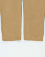 Vintage Polo Ralph Lauren Khaki Classic Relaxed Fit Chino Trousers - W32 L28