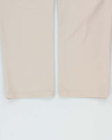 Vintage Polo Ralph Lauren Cream Khaki Classic Relaxed Fit Chino Trousers - W34 L30