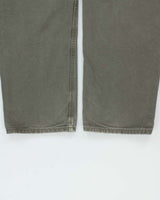Vintage Carhartt B136 MOS Washed Duck Double Knee Dungaree Fit Carpenter Trousers - W34 L31