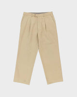 Vintage Y2K 00s Aquascutum Cotton Canvas Pleated Relaxed Fit Chino Trousers - W30 L27