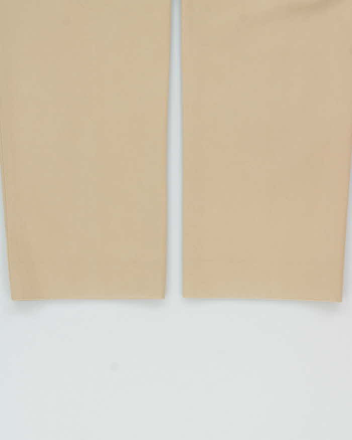Vintage Y2K 00s Aquascutum Cotton Canvas Pleated Relaxed Fit Chino Trousers - W30 L27