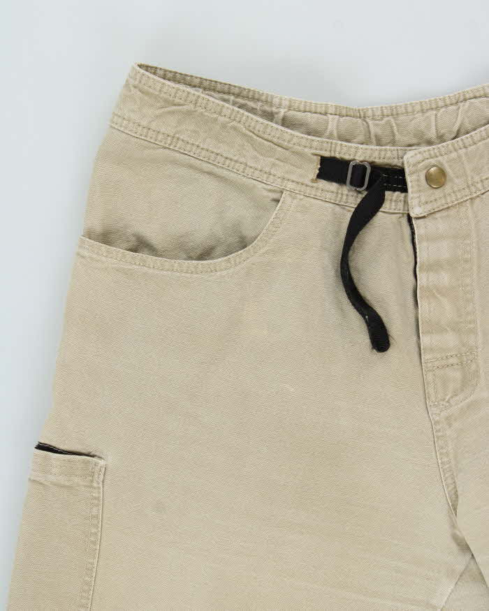 Vintage Y2K 00s Metolius Made In USA Wide Leg Canvas Climbing Trousers - W32 L27