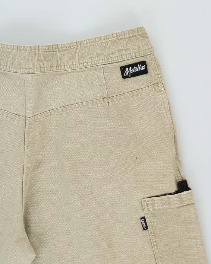 Vintage Y2K 00s Metolius Made In USA Wide Leg Canvas Climbing Trousers - W32 L27