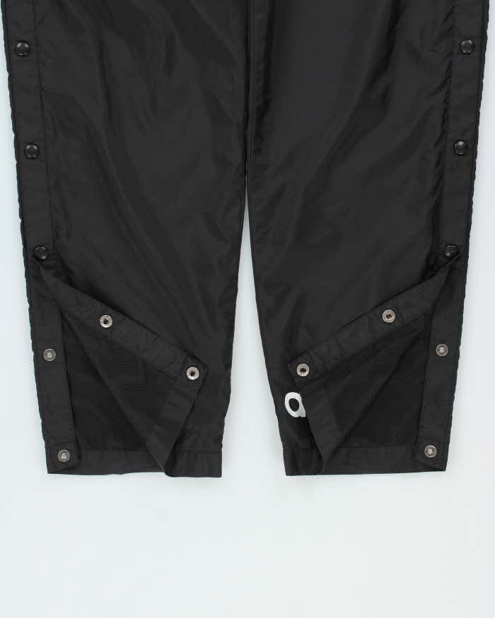 Vintage Y2K 00s Adidas Lightweight Shell Loose Fit Tracksuit Bottoms - S