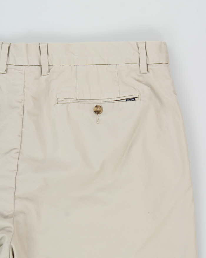 Vintage Polo Ralph Lauren Stretch Classic Fit Twill Straight Leg Chino Trousers - W36 L30