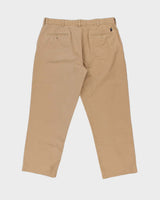 Vintage Y2K 00s Polo Ralph Lauren 'Preston Pant' Tan Relaxed Fit Chino Trousers - W38 L30