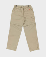 Vintage Y2K 00s The North Face Khaki Convertible Relaxed Fit Technical Trousers - M