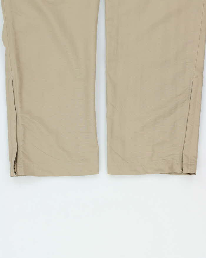 Vintage Y2K 00s The North Face Khaki Convertible Relaxed Fit Technical Trousers - M