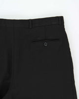 Vintage 1990s Hugo Boss Virgin Wool Double Pleated Relaxed Fit Suit Trousers - W34 L30