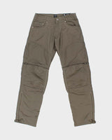 Vintage Y2K 00s Kuhl Khaki Liberator Convertible Stealth Zip-Off Shell Relaxed Fit Hiking Trousers - W32 L32