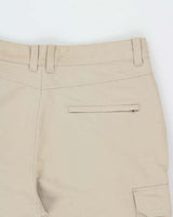 Vintage Y2K 00s Marmot Khaki Soft Shell Convertible Wide Leg Technical Outdoor Trousers - W34 L30