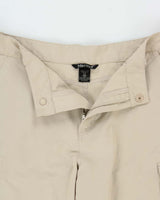 Vintage Y2K 00s Marmot Khaki Soft Shell Convertible Wide Leg Technical Outdoor Trousers - W34 L30