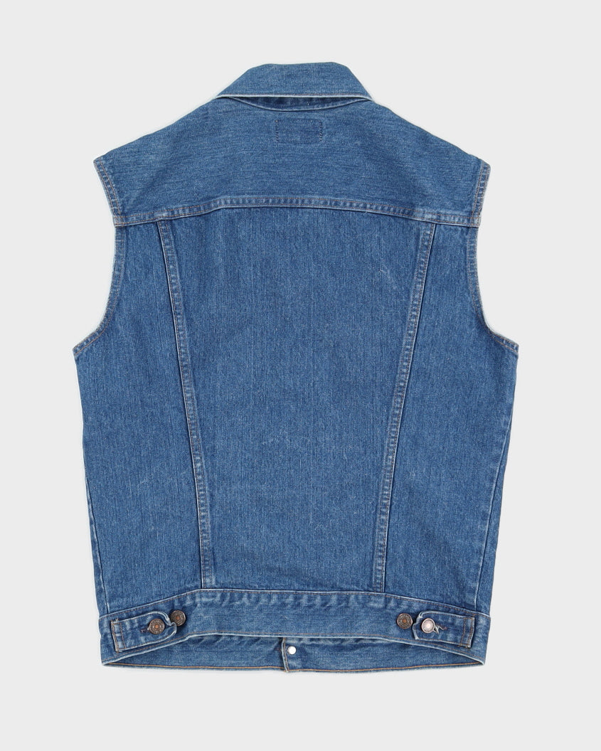 Vintage 1990s Levi's Jean Jacket Denim Vest - M