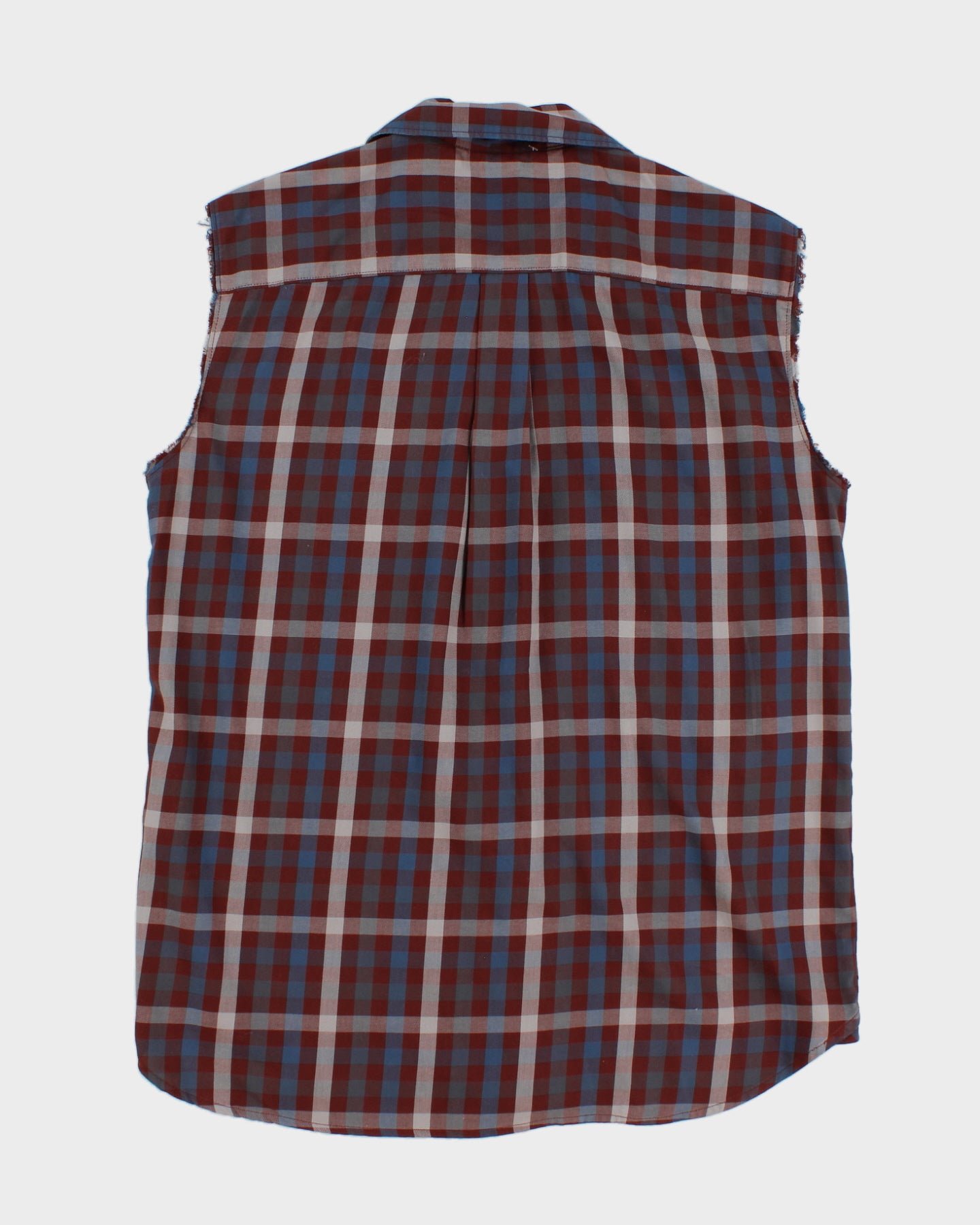 The North Face Sleeveless Check Shirt - L