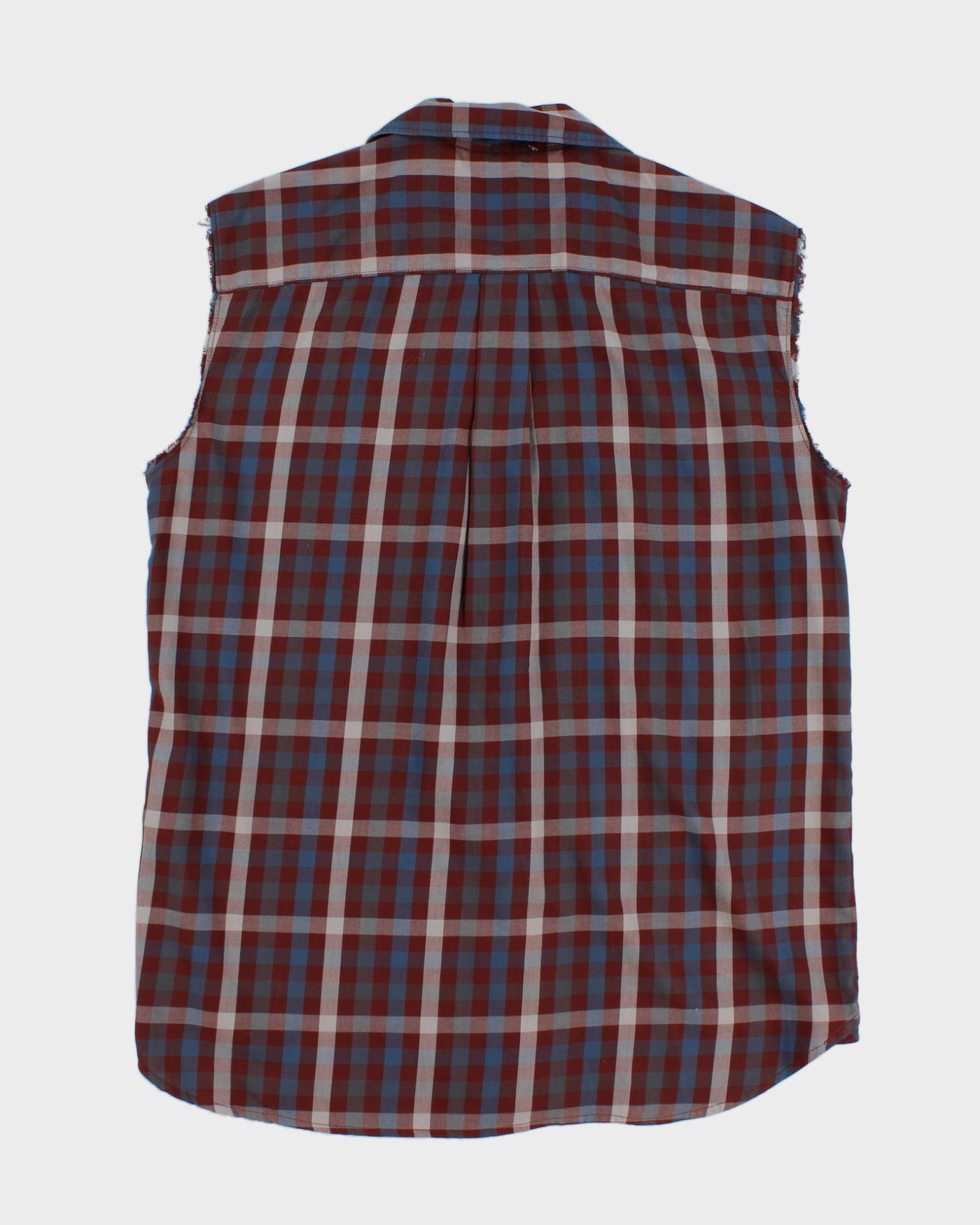 The North Face Sleeveless Check Shirt - L