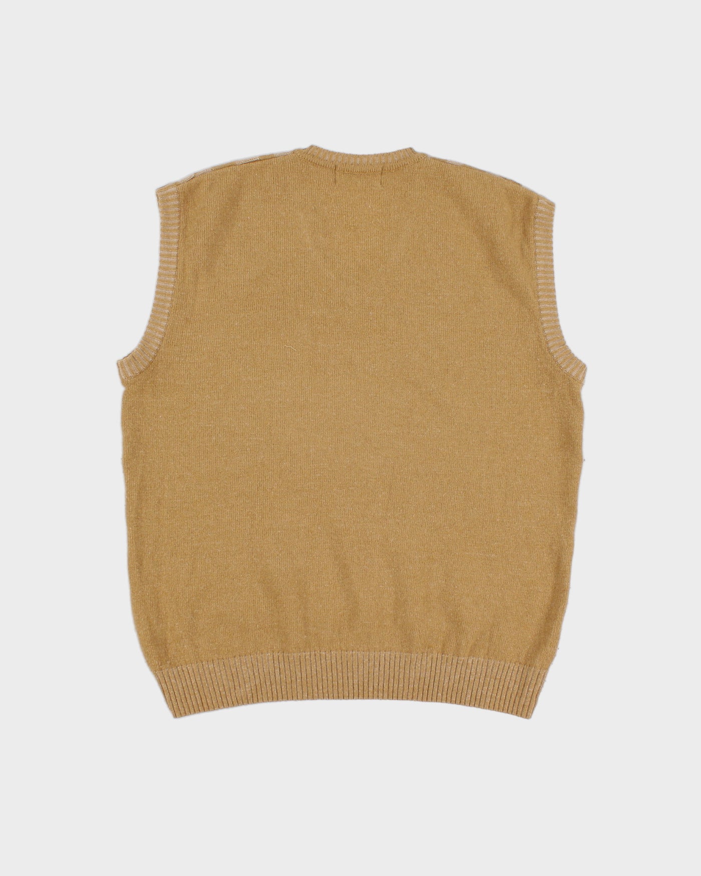 Vintage Monte Carlo Collection Check Vest - L