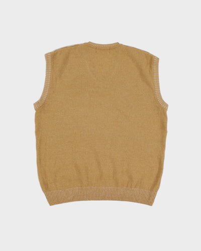 Vintage Monte Carlo Collection Check Vest - L