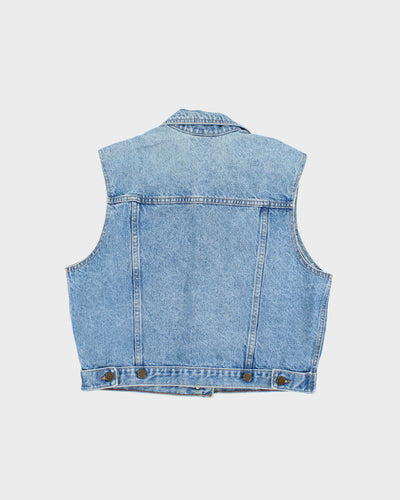 Vintage 90s Pelican Cove Denim Vest - M