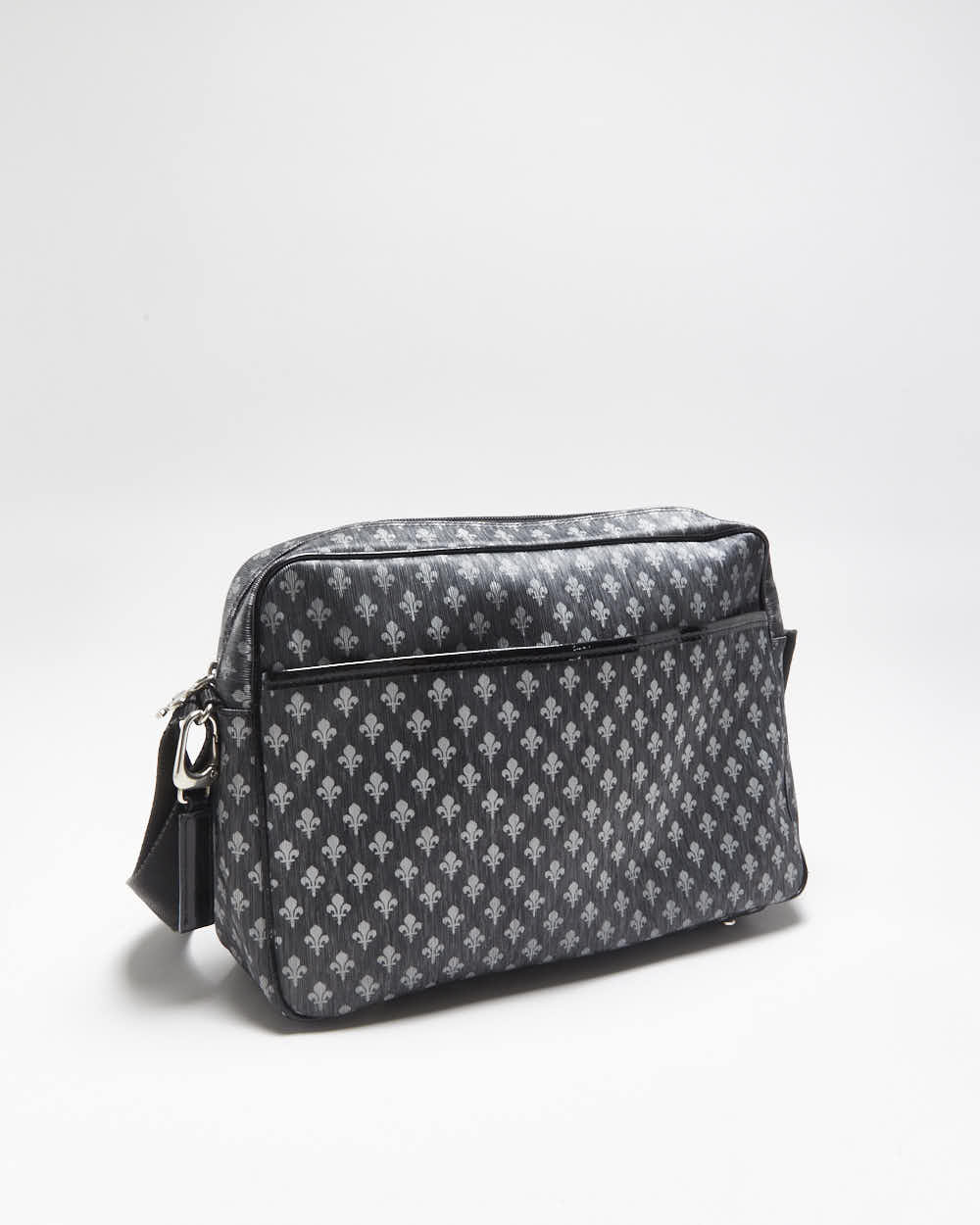 Vintage Y2k 2000s Patrick Cox Fleur-de-lys Crossbody Bag