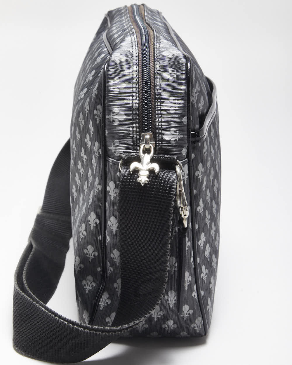 Vintage Y2k 2000s Patrick Cox Fleur-de-lys Crossbody Bag