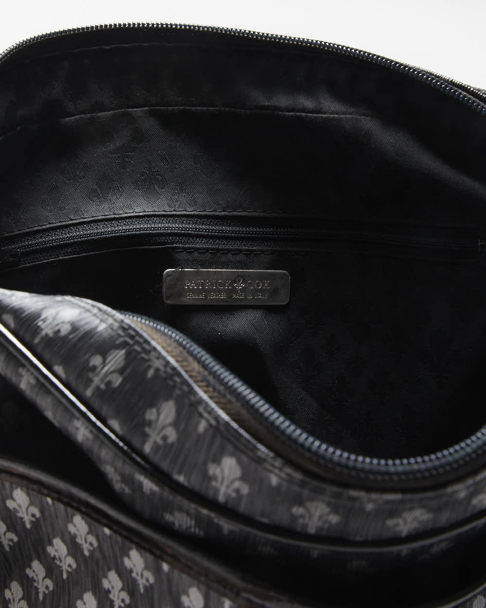 Vintage Y2k 2000s Patrick Cox Fleur-de-lys Crossbody Bag