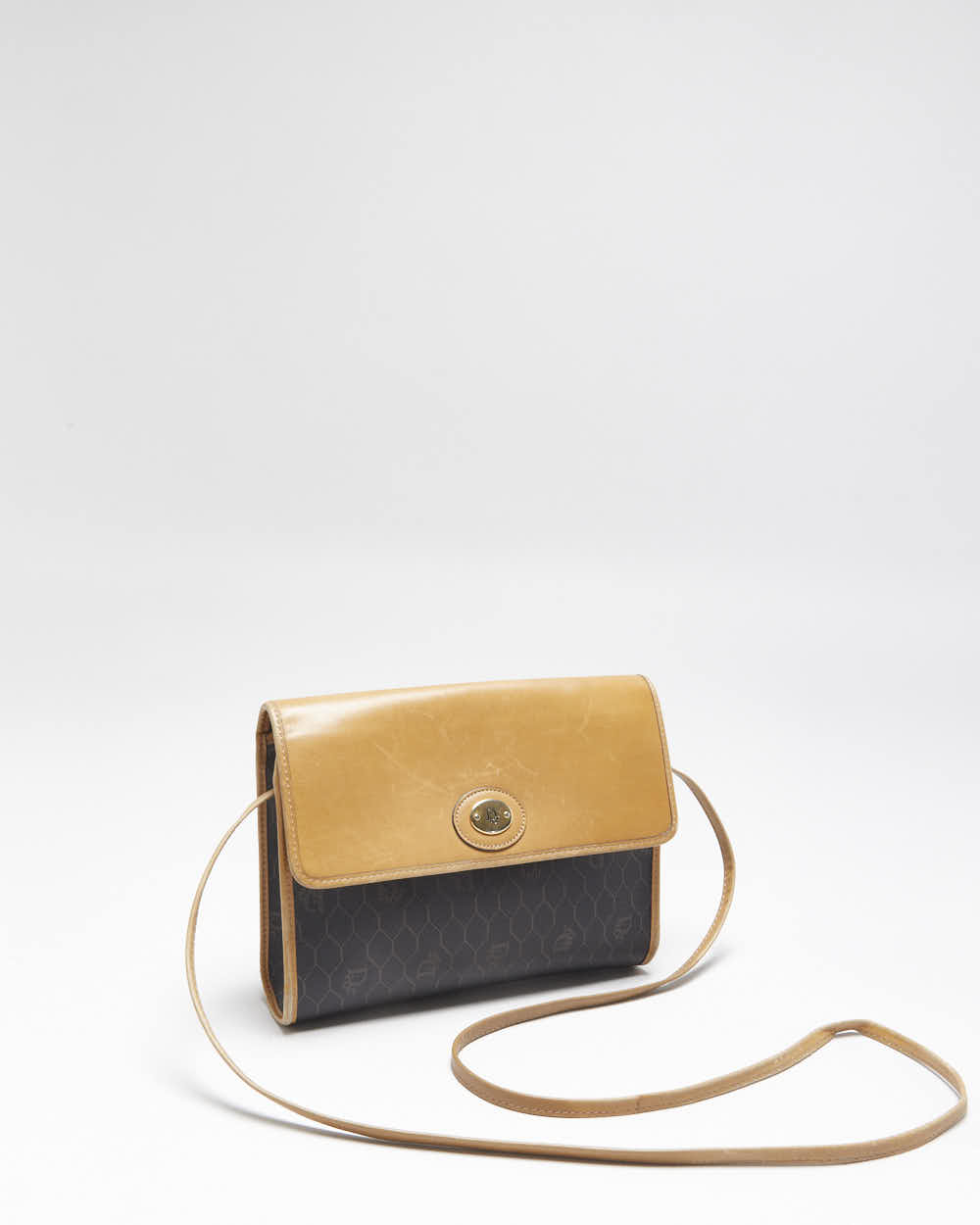 Vintage 1980s Christian Dior Honeycomb Crossbody Bag