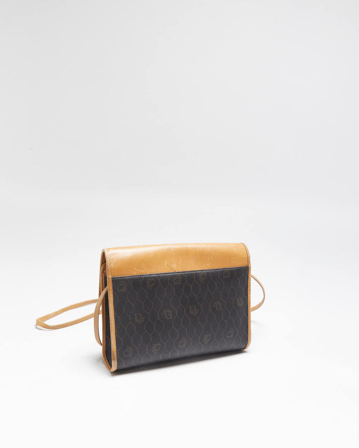 Vintage 1980s Christian Dior Honeycomb Crossbody Bag