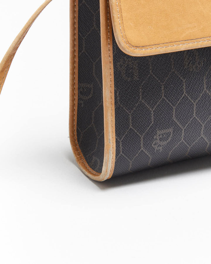 Vintage 1980s Christian Dior Honeycomb Crossbody Bag