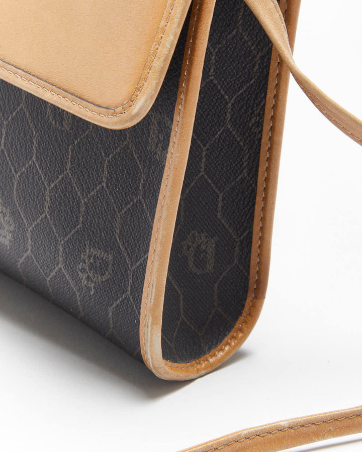 Vintage 1980s Christian Dior Honeycomb Crossbody Bag