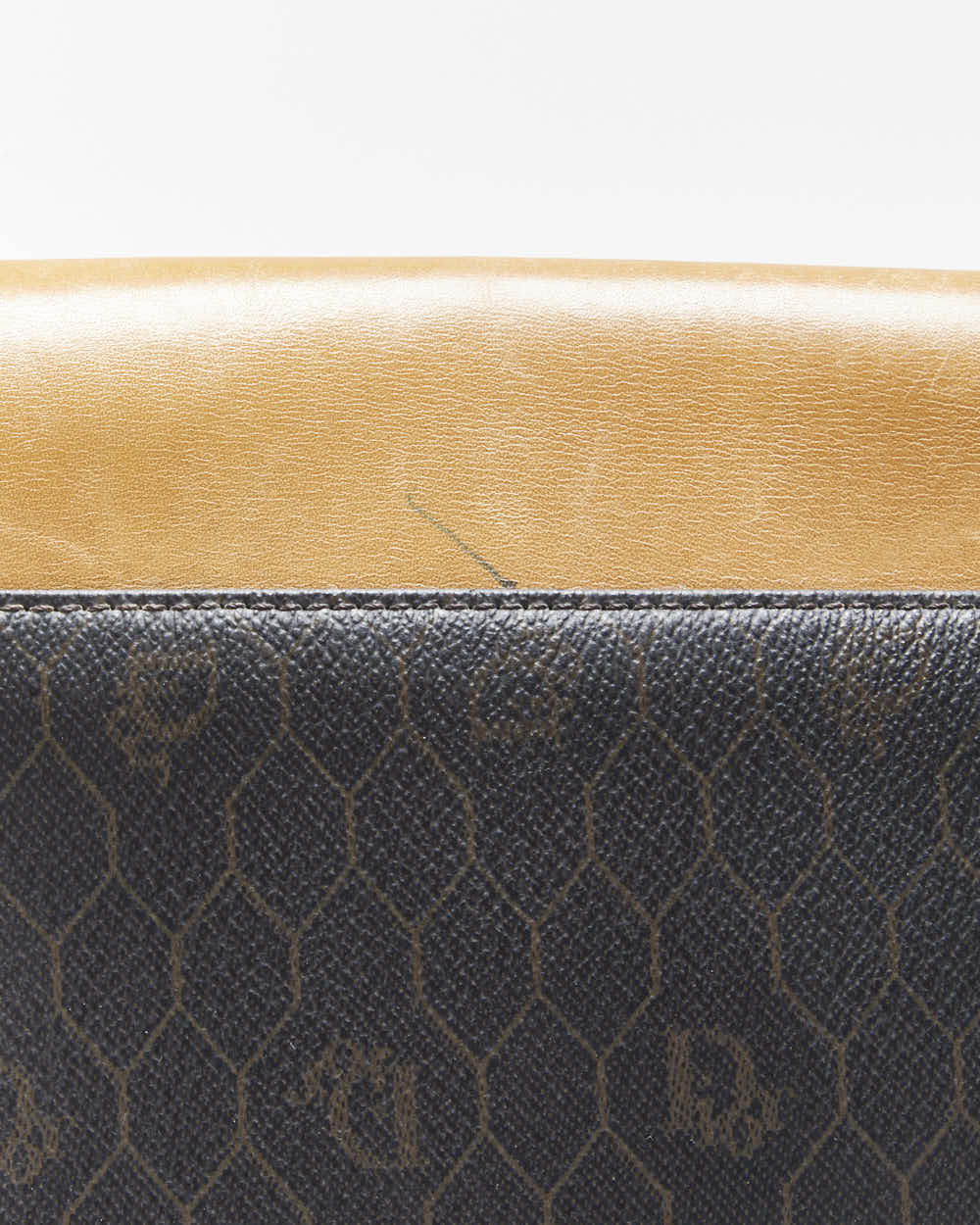 Vintage 1980s Christian Dior Honeycomb Crossbody Bag