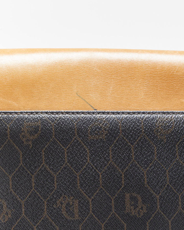 Vintage 1980s Christian Dior Honeycomb Crossbody Bag