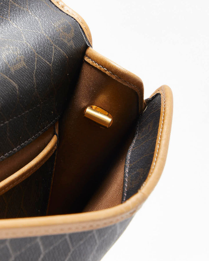 Vintage 1980s Christian Dior Honeycomb Crossbody Bag