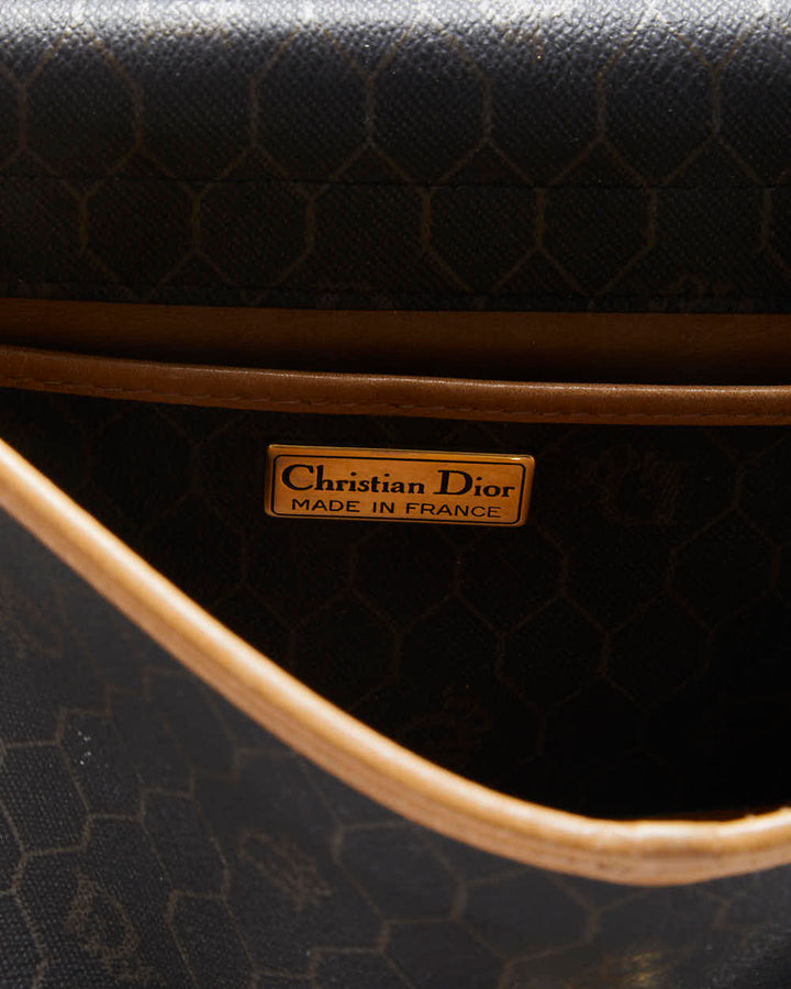 Vintage 1980s Christian Dior Honeycomb Crossbody Bag