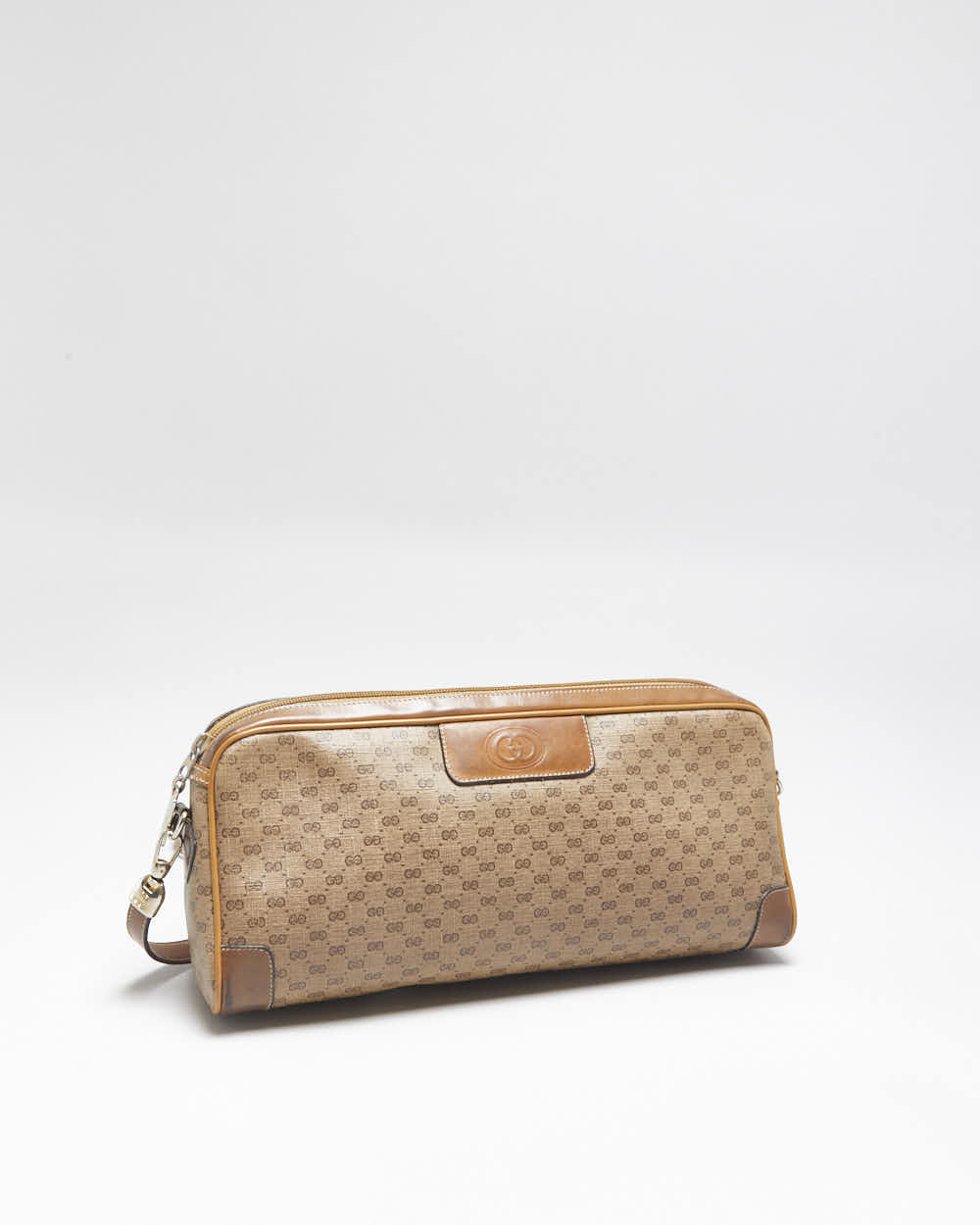 Vintage 1980s Gucci Monogram Crossbody Bag