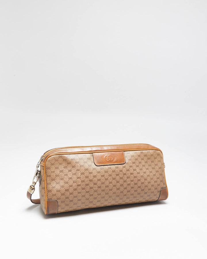 Vintage 1980s Gucci Monogram Crossbody Bag
