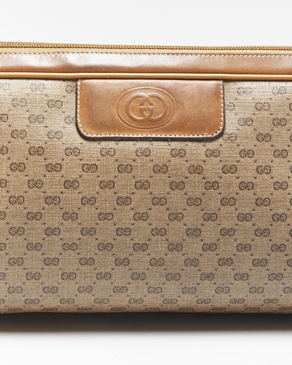 Vintage 1980s Gucci Monogram Crossbody Bag