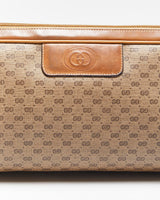 Vintage 1980s Gucci Monogram Crossbody Bag