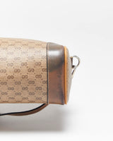 Vintage 1980s Gucci Monogram Crossbody Bag