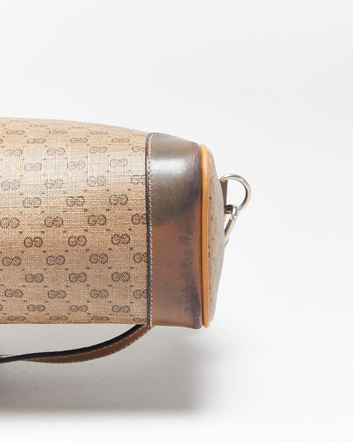 Vintage 1980s Gucci Monogram Crossbody Bag