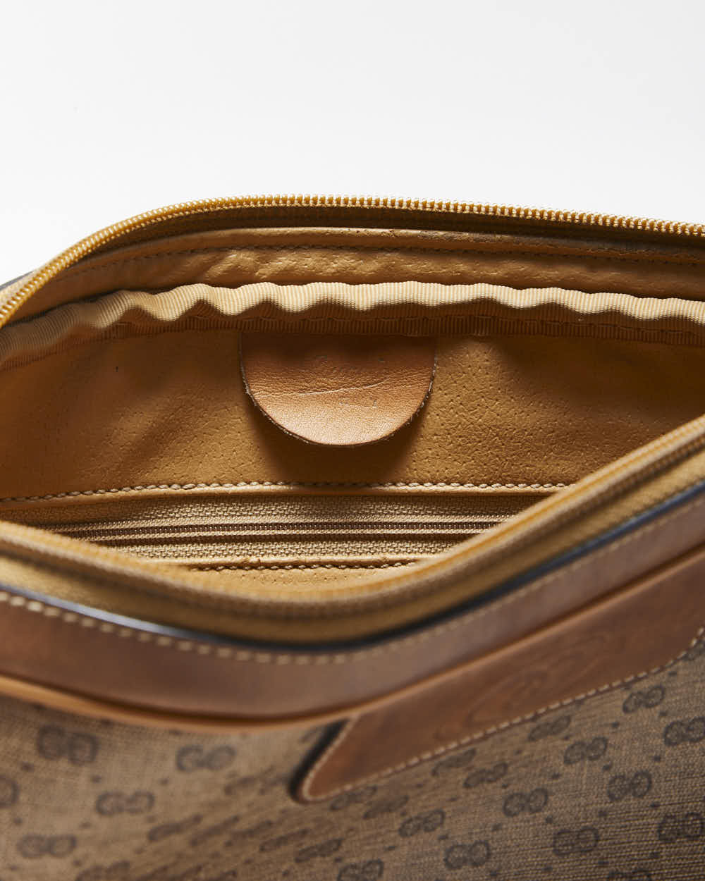 Vintage 1980s Gucci Monogram Crossbody Bag