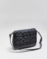 Vintage Y2k 2000s Coach Penny Signature Jacquard Mini Handbag