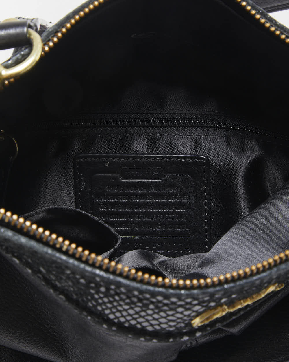 Vintage Y2k 2000s Coach Ashley Leather Crossbody