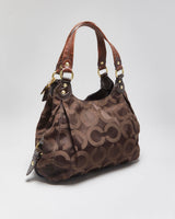 Vintage Y2k 2000s Coach Madison Maggie Hobo Handbag